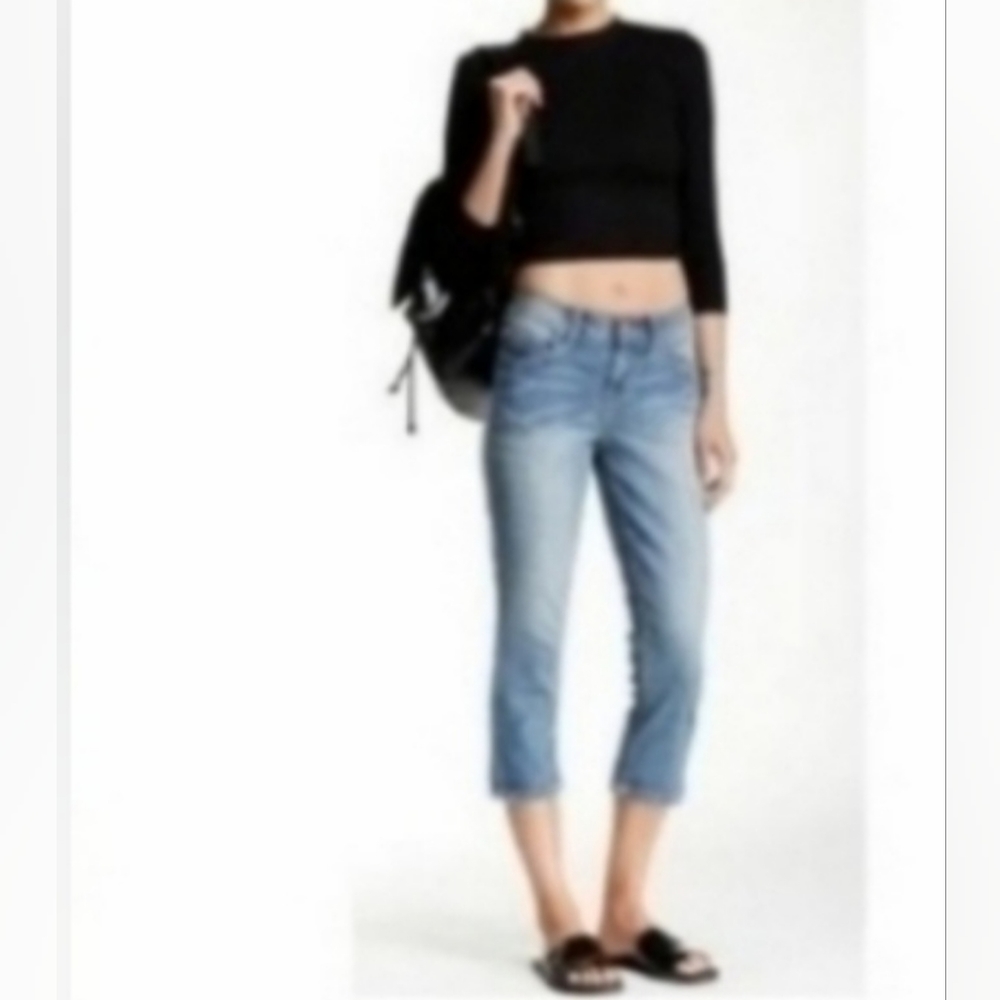 SEVEN7 Girlfriend Cropped Slim Fit Jeans NWT SIZE 6